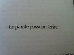 unvuotoinfinito:  Parole taglienti come lame. 