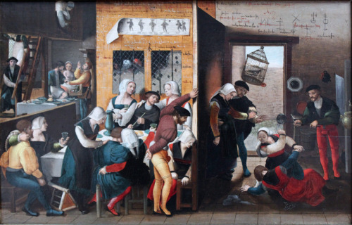 The Whores of Paris were many and rapacious.  They would throw riotous parties in the low taver