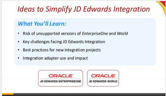 Ideas to simplify JD Edwards Integration with EXTOL Business Integrator