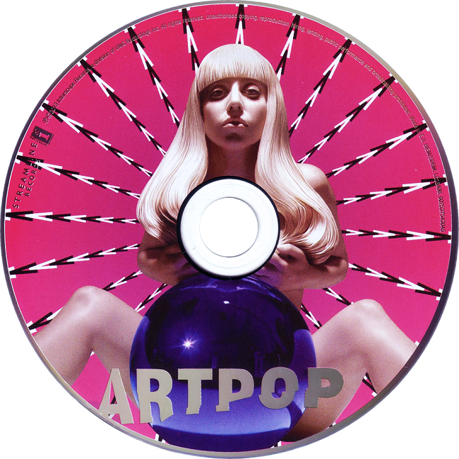 lgsource:  Lady Gaga’s 5 albums’ Disc Art.
