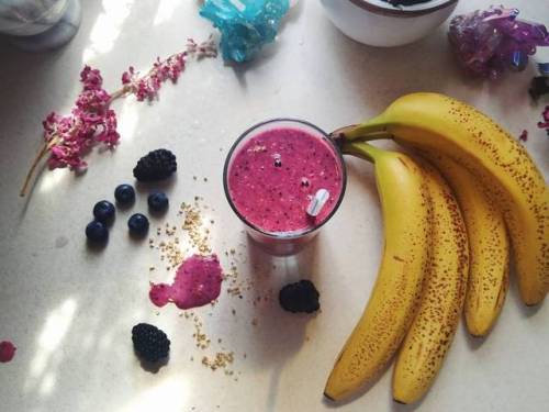What do you mean you don’t have smoothies with flowers and crystals nearby?Ingredients on my