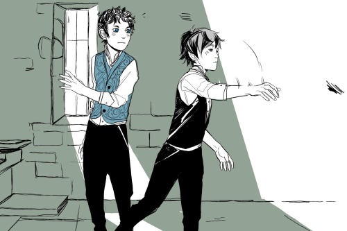 catreadsbooks:How cute are little Will and Jem???(x)