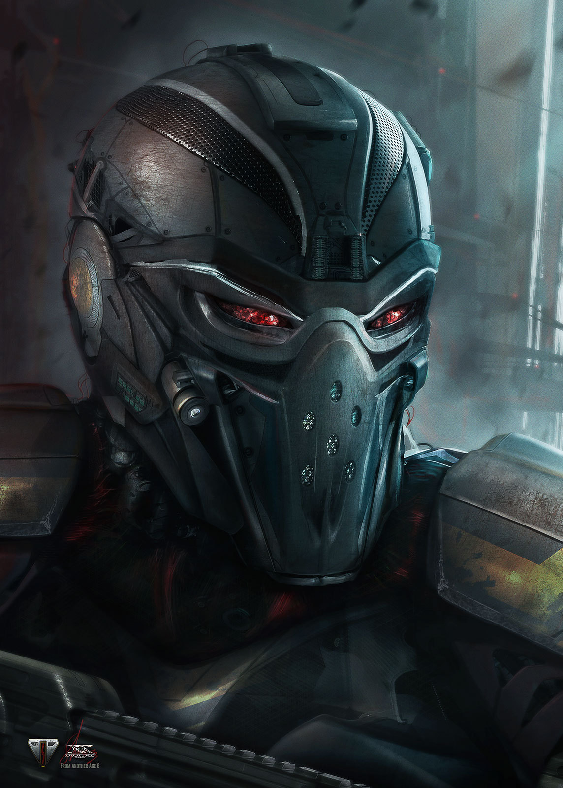 From another age - Concept 6 - MECHTROOPER by Shue13