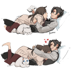 wonderfulworldofmoi:  cuddles with the trust