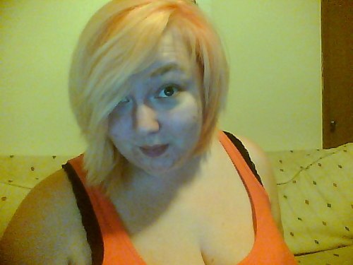 Back in blonde. Walmart told me my red hair was unacceptable, so hopefully this is okay even though 