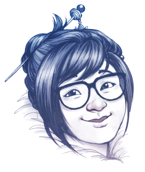 serenity-fails: Mei from Overwatch for @undead-potatoes on Patreon! Thank you :D