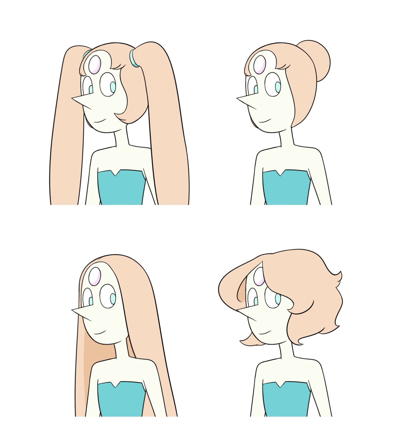 Hair steven universe pearl Pearl with