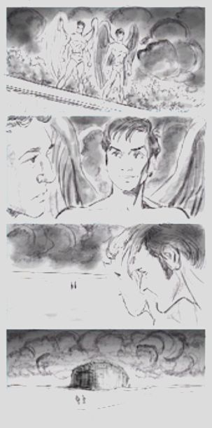 Lol This Was How Aziraphale And Crowley Were Initially Imagined In The Storyboard For Good Omen. I Much
