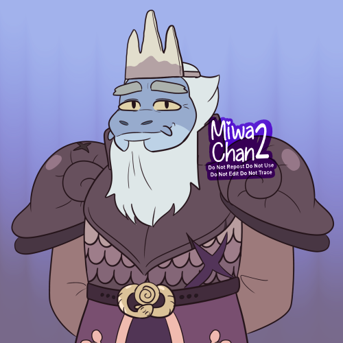 miwachan2: Finally drew King Andrias! I really like his design and he just looks so friend shap