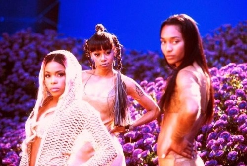 black-and-glitter:  TLC being flawless on the set of “Unpretty”