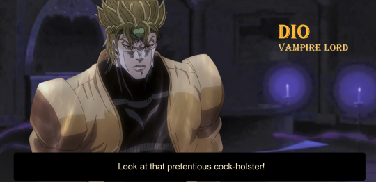 Jojo's Bizarre Adventure shatposts — Dio meme and the screenshot I