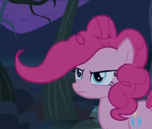 neutralnewt:  pinkie’s mane is actually a really curly tentacle I’ M HORR IFIED
