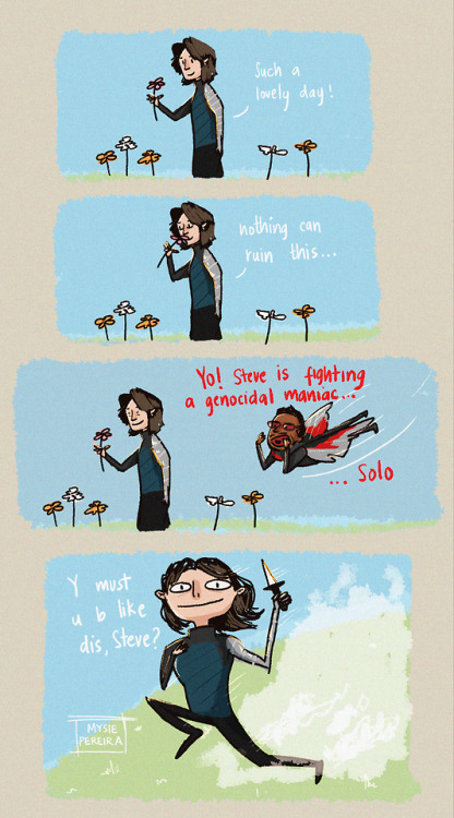 mysiepereira:I swear Bucky might just go back into cryo-sleep halfway through the movie. (•&oli