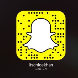 On snapchat today for the shoot and slumber-party with the bad bitches ⭐️ Come holla on there : itschloekhan by chloe.khan