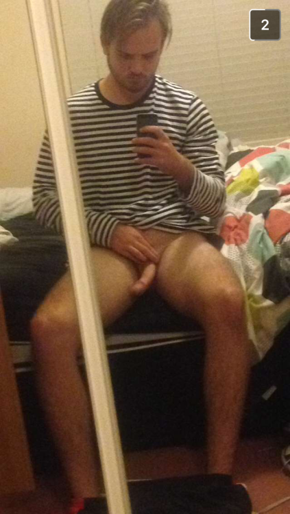 hornynewyausguy:  Central coast footballer Campbell happy to show his big cock  Perfect circumcision