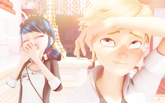 eggpuffs:  ✿ MLB ✿  sabine and tom feel unwell so marinette and adrien run the