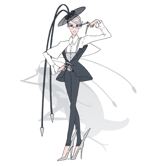 really wanted to give Opalescence some fashions inspired by his pokemon but….. (’: oh t