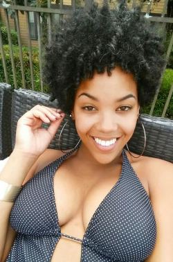 blackhaiirstyles:  I felt gorgeous bare faced