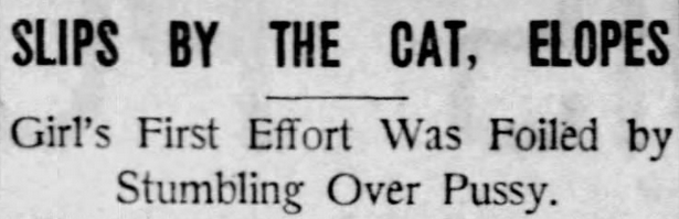 yesterdaysprint:   St. Louis Post-Dispatch, Missouri, April 4, 1909   Isn’t that
