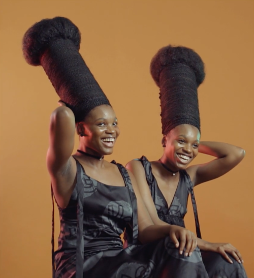 This Hair Of Mine. A video project by Cyndia Harvey, directed by Akinola Davies, styled by PC Willia