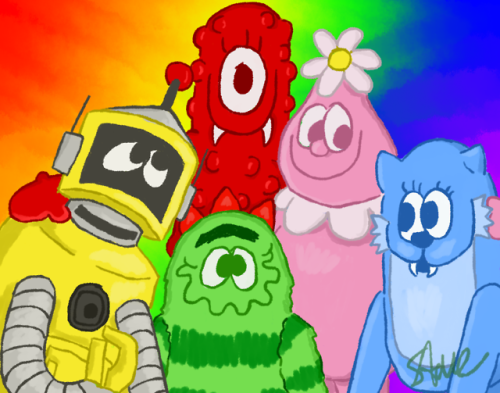 Get Your Baby Fights With Large Beef Men Over Here Hey Its The Yo Gabba Gabba Crew Between 3 and 5 inches, kids will love them! hey its the yo gabba gabba crew