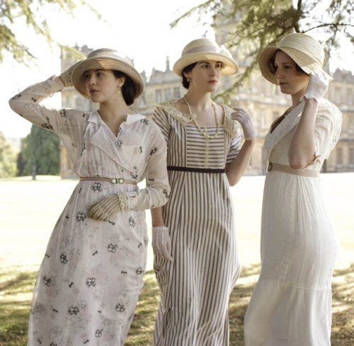 Downton Abbey S1 costumes (Edwardian era)