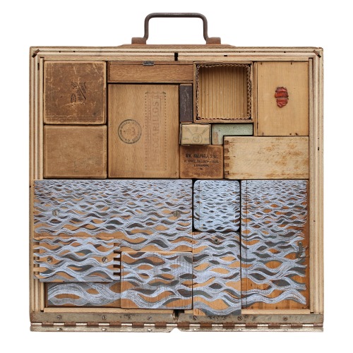 itscolossal: Nature and Nostalgia Merge in Assemblages Made from Vintage Boxes by David Cass