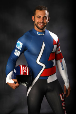 awitpicker81: giantsorcowboys:  Guy Friday Counting Down To PyeongChang 2018… Chris Mazder USA Luge… Sexy As Hell, Baby!  He is from area. 