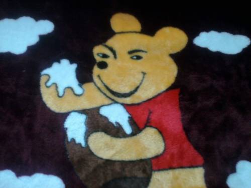 kimkardasemen: simtunes: who keeps making these evil pooh bootleg blankets Me breaking into the sper