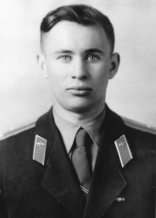 This homely-cute fellow was lost cosmonaut Valentin Bondarenko.  He was born February 16, 1937 