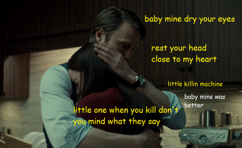 AU where Hannibal can’t help breaking into Disney songs Good parenting. Well, intention i