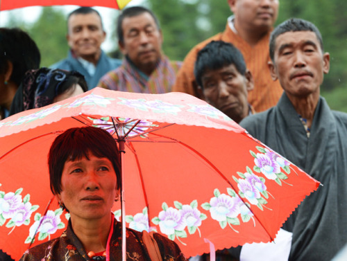 Photo of the Day: Waiting to Vote in Bhutan
A Bhutanese woman outside a polling station, waits to cast her vote in the second ever parliamentary election in Paro, Bhutan on May 31, 2013. (Roberto Schmidt/AFP/Getty Images)
Want to see your images in...