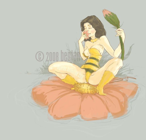 Bees on my mind by ~BenTanArt