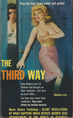 Pulpcovers:  The Third Way (1962) Http://Bit.ly/29Lnxrg  3 The Hard Way?