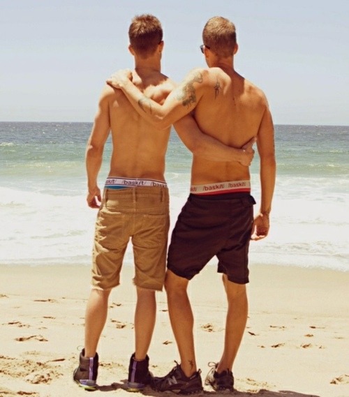 theilluminatedking:  Tim Baird + Billy Dortch for Baskit underware