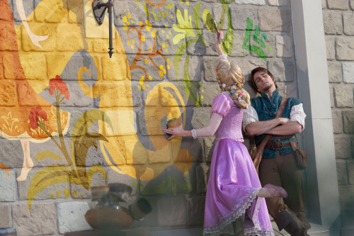 marvelousmerriment: Rapunzel dips into her artistic Disney Side! -Credit to the Disney Parks Website