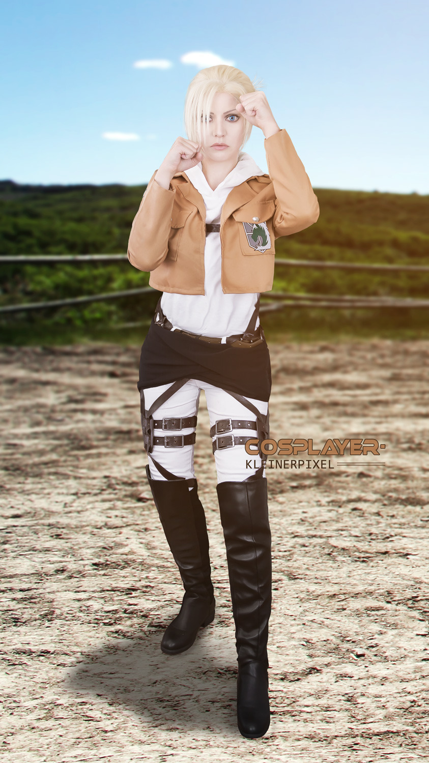 Kleiner Pixel — ☆ Annie Cosplay Makeup Tutorial Attack on Titan...