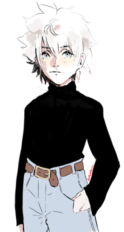 bellwethers:i haven’t drawn killua in so long