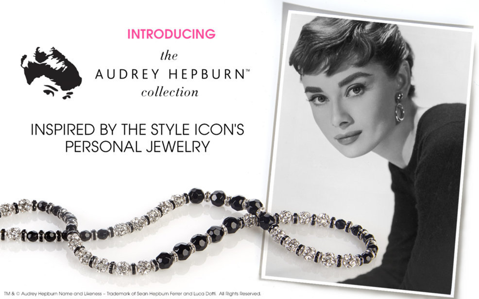 audrey hepburn jewelry collection