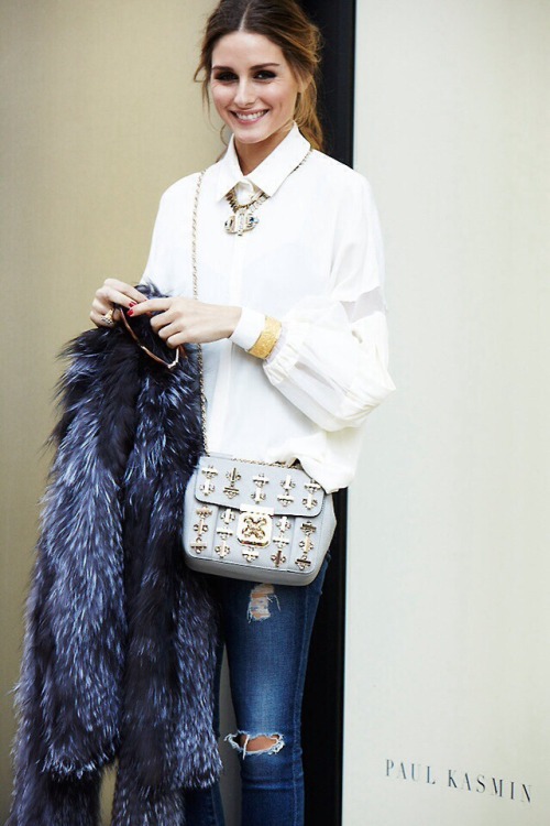 fashion-clue: vogue-manila: Olivia Palermo www.fashionclue.net | Fashion Tumblr, Street Wear &