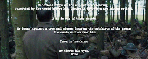 1917 (2019) Dir. Sam Mendes + Favorite Lines From 1917 Screenplay 