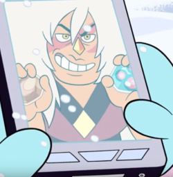 journ-loves-su:  are you fucking kidding me    i know this is supposed to be intimidating or something but she looks like fucking gary oak from pokemon“i have these gems and you dont.guess IM the best around here rose quartz.later loser”