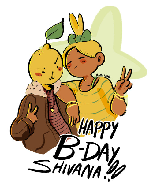 wisba: a lil birthday gift for @rockpaperscissorsglue !!! it’s her Citrus child, Lemon Pup- Te