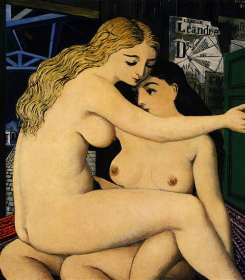 Sex art-mysecondname: Paul Delvaux - Les deux pictures