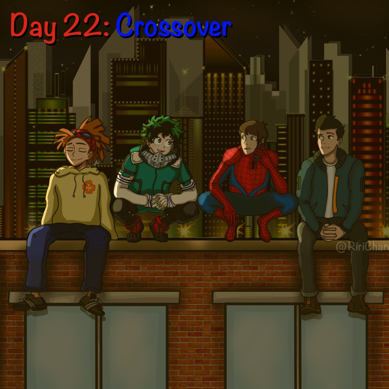 Day 22 of #FebRody month, Crossover.  Besides NO ONE telling me my day error on the last piece, this is 22, and the last one 