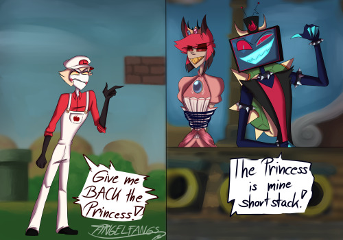Sometimes I Get Stupid Ideas And Have To Draw Them :>