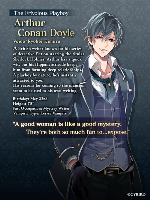 Cybird Ikémen Series — Introducing the men of Ikémen Vampire! Next up are...