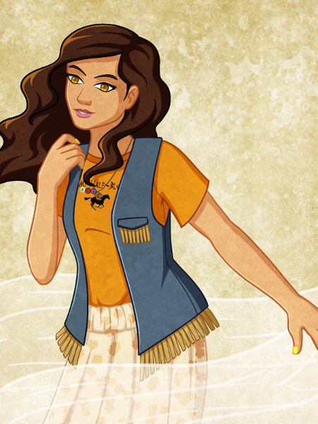 Percy Jackson Camp Half-Blood ID OC