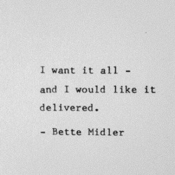 keroiam:Bette Midler