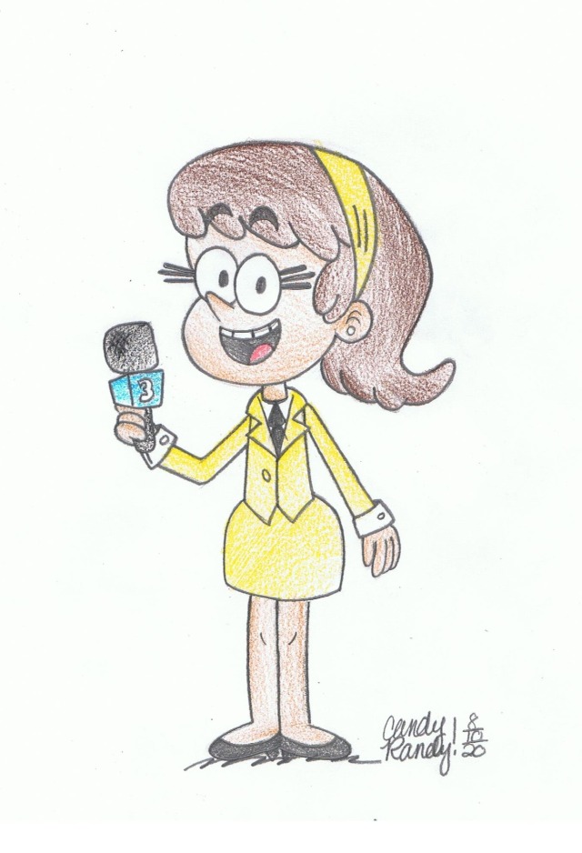 My first drawing of Katherine Mulligan from The Loud House… :)
